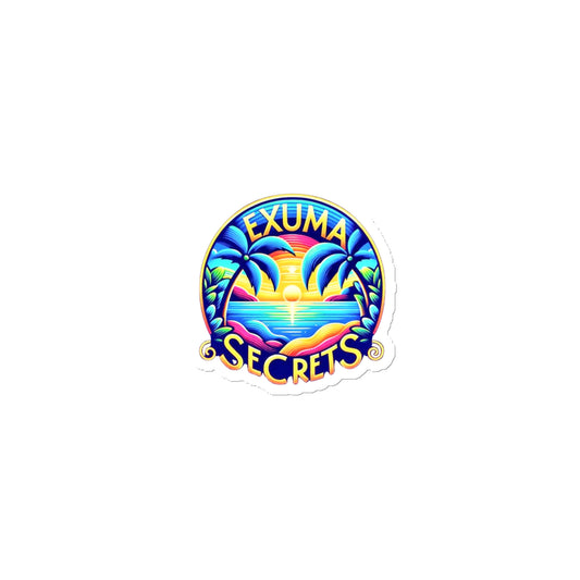 Exuma Secrets Palm Tree Logo Magnet